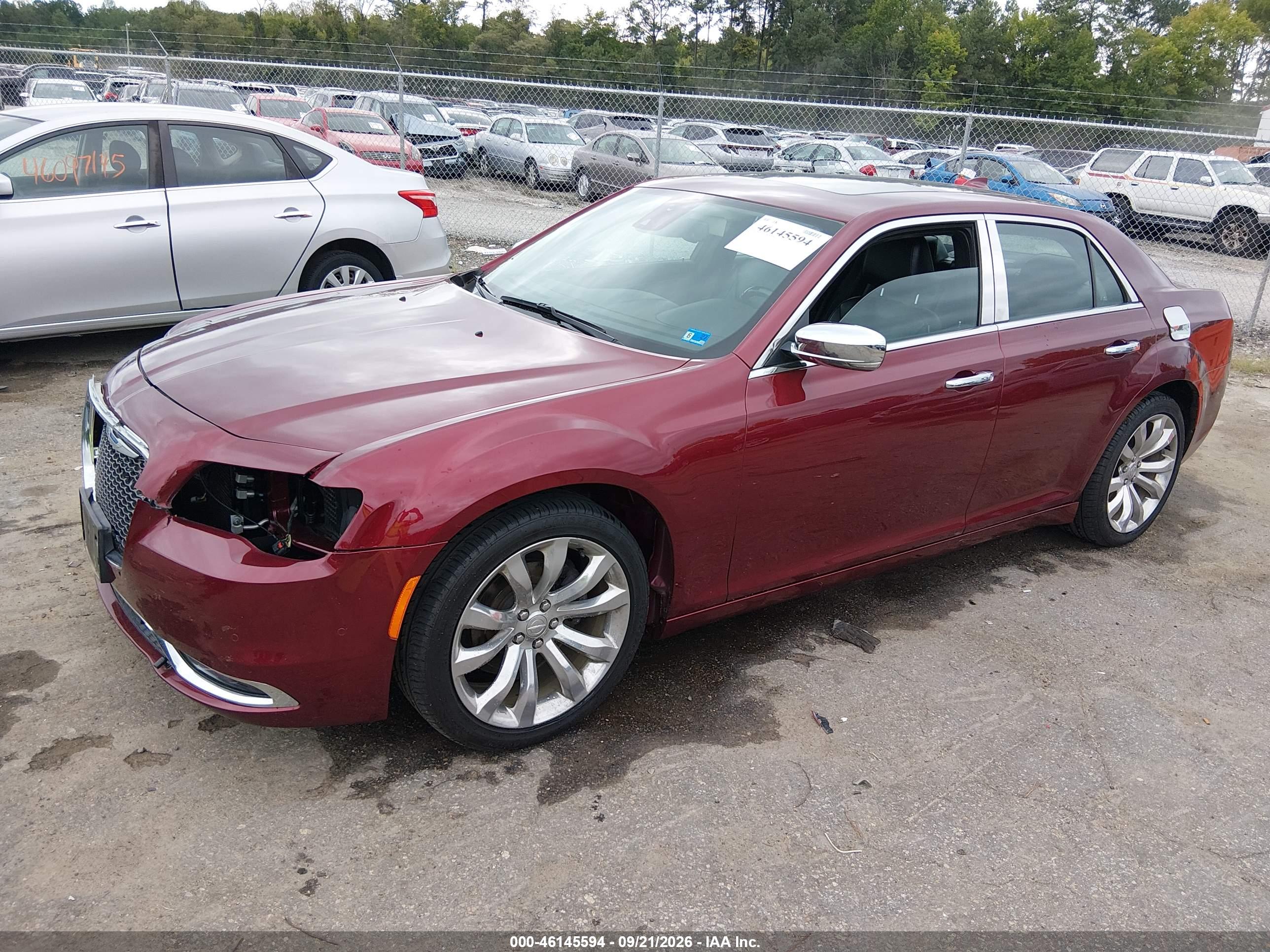 2018 CHRYSLER 300 LIMITED — I2