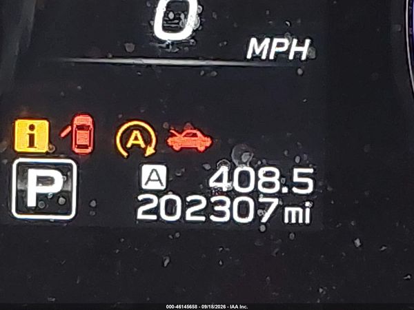 2020 SUBARU OUTBACK ONYX EDITION XT — I118