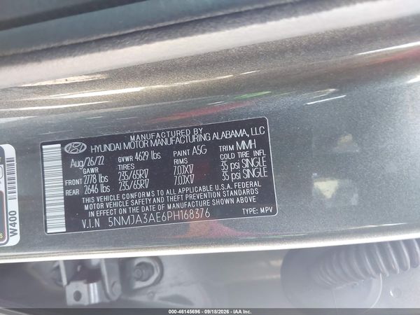 2023 HYUNDAI TUCSON SE — I9