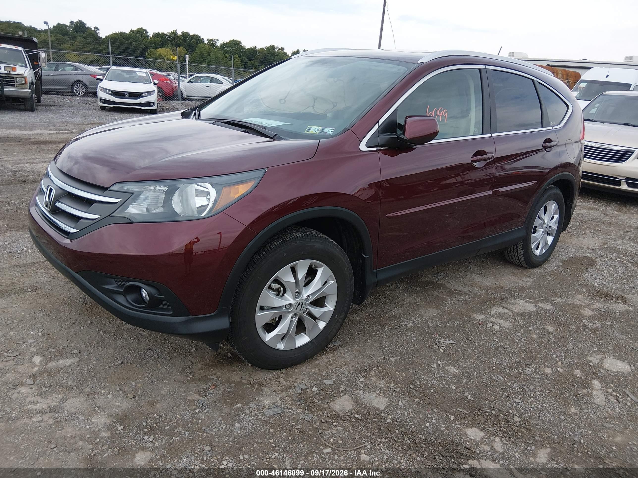 2012 HONDA CR-V EX-L — I2