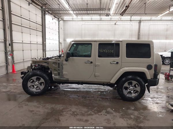 2017 JEEP WRANGLER UNLIMITED SAHARA — I117
