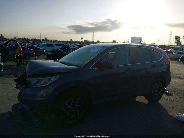 2016 HONDA CR-V SE — I117