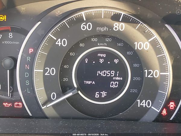 2016 HONDA CR-V SE — I118
