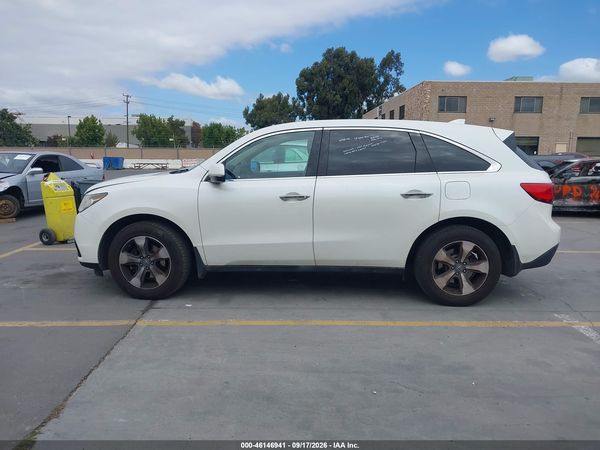 2016 ACURA MDX ACURAWATCH PLUS PACKAGE — I117