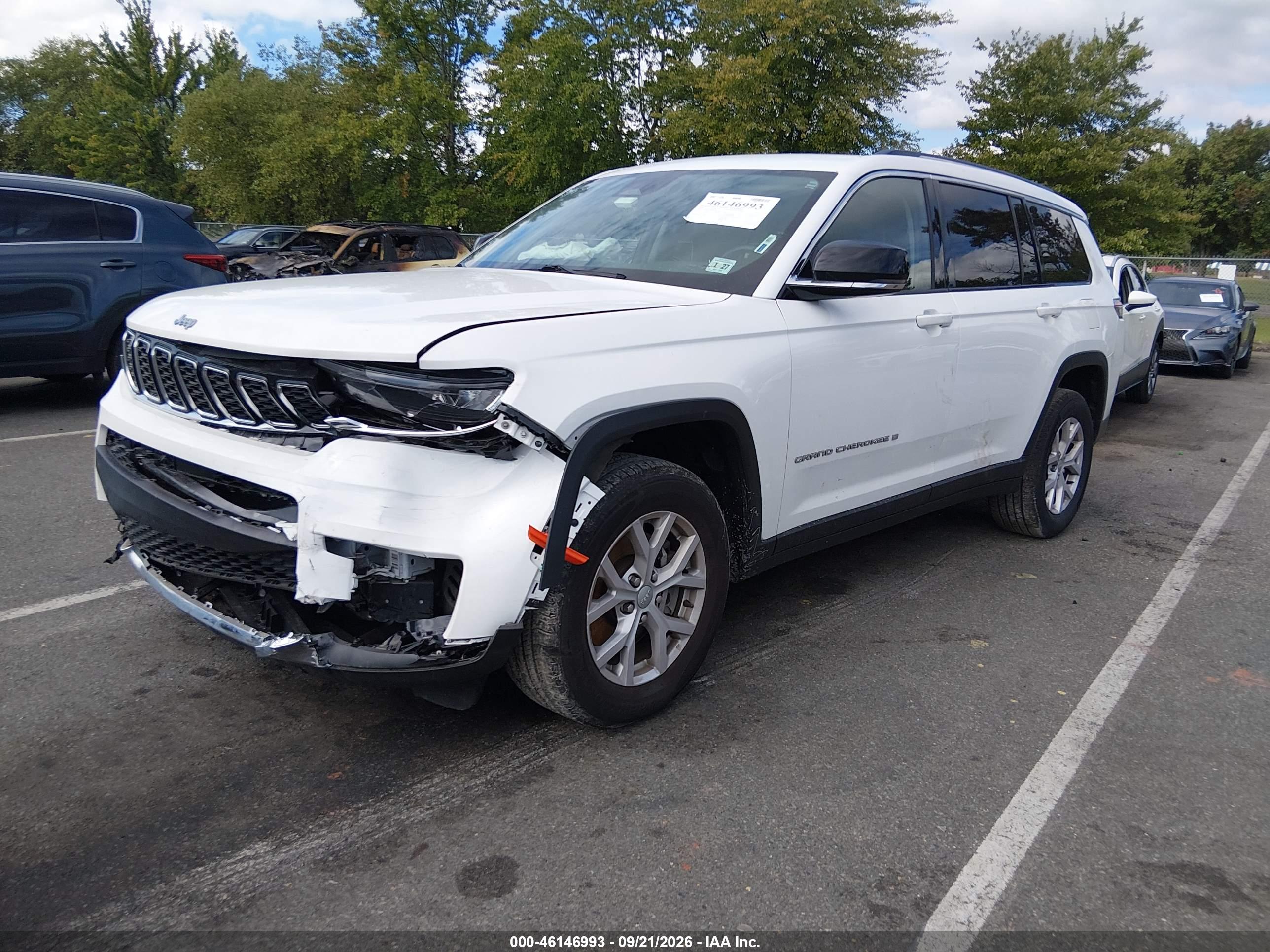 2022 JEEP GRAND CHEROKEE L LIMITED 4X4 — I2