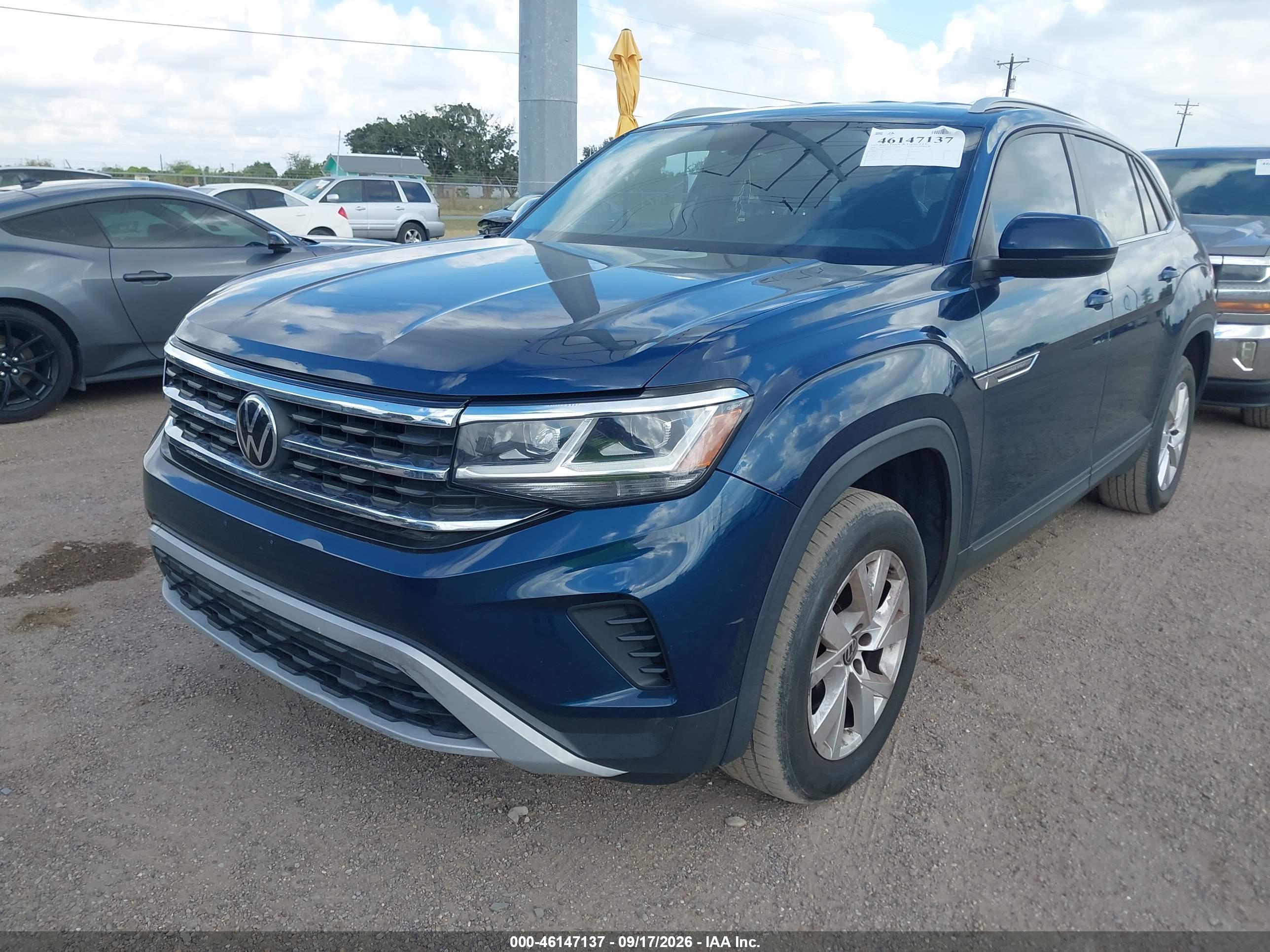 2020 VOLKSWAGEN ATLAS CROSS SPORT 2.0T S — I2
