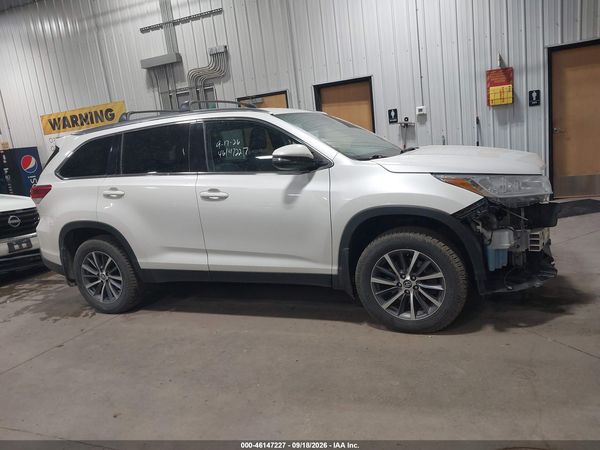 2019 TOYOTA HIGHLANDER XLE — I116