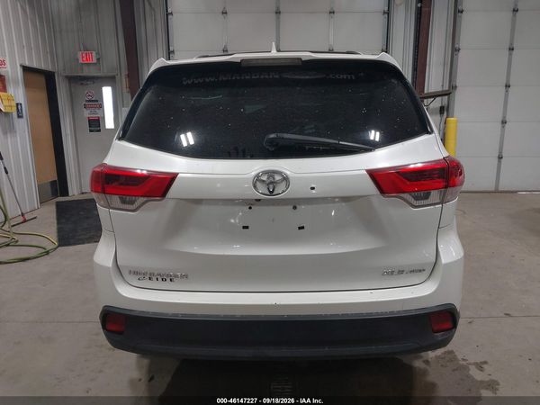 2019 TOYOTA HIGHLANDER XLE — I119