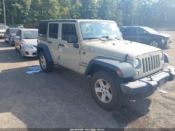 2017 JEEP WRANGLER UNLIMITED SPORT 4X4 — I1