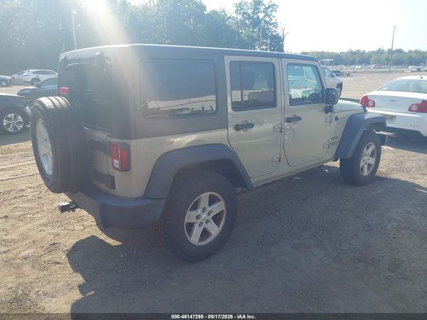 2017 JEEP WRANGLER UNLIMITED — I4