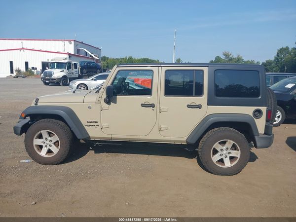 2017 JEEP WRANGLER UNLIMITED SPORT 4X4 — I117