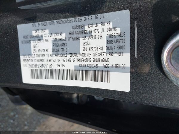 2021 MAZDA CX-30 SELECT — I9