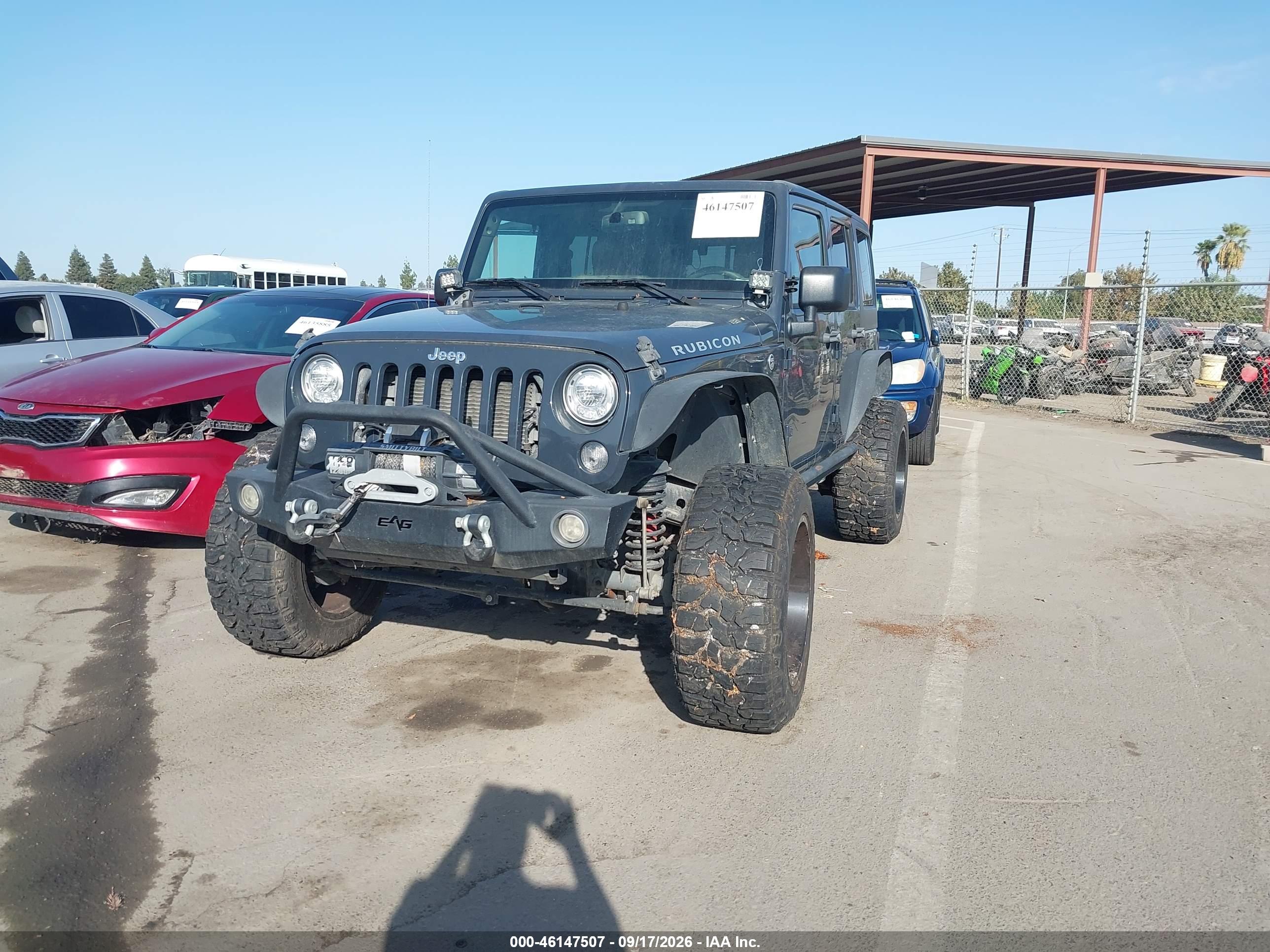 2017 JEEP WRANGLER UNLIMITED RUBICON 4X4 — I2