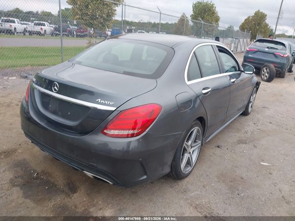 2015 MERCEDES-BENZ C 300 SPORT 4MATIC — I4