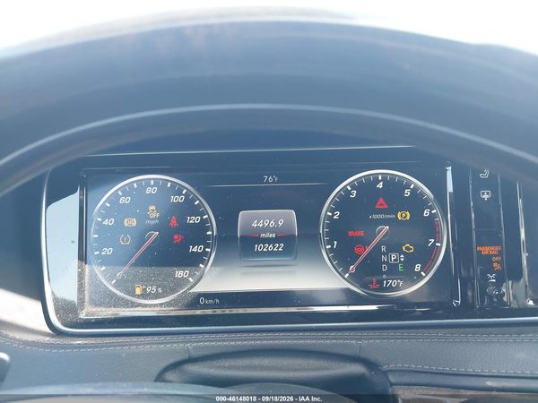 2016 MERCEDES-BENZ S 550 4MATIC — I7