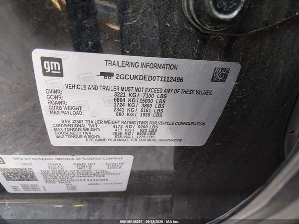 2026 CHEVROLET SILVERADO 1500 4WD  STANDARD BED LT — I9