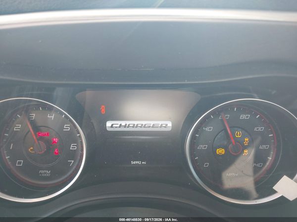 2019 DODGE CHARGER SXT RWD — I7