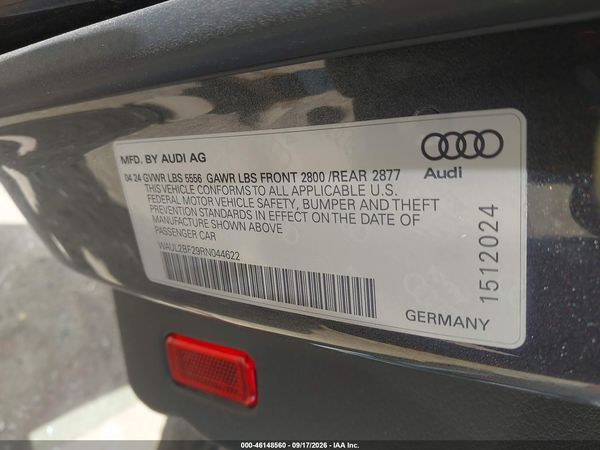 2024 AUDI A6 — I9