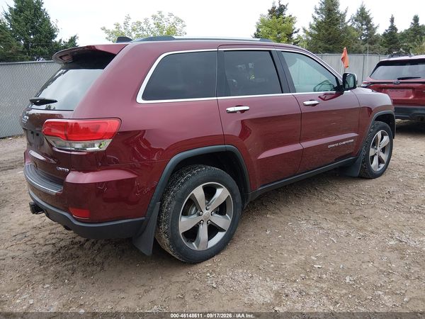 2016 JEEP GRAND CHEROKEE LIMITED — I4