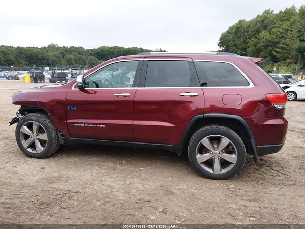 2016 JEEP GRAND CHEROKEE LIMITED — I117