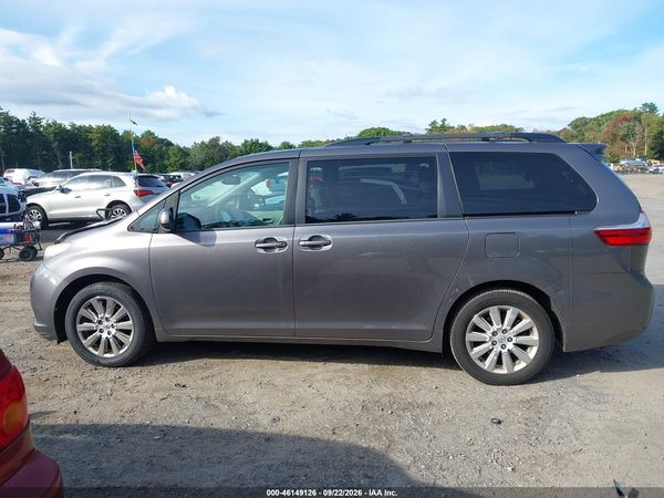 2015 TOYOTA SIENNA LE 7 PASSENGER — I117