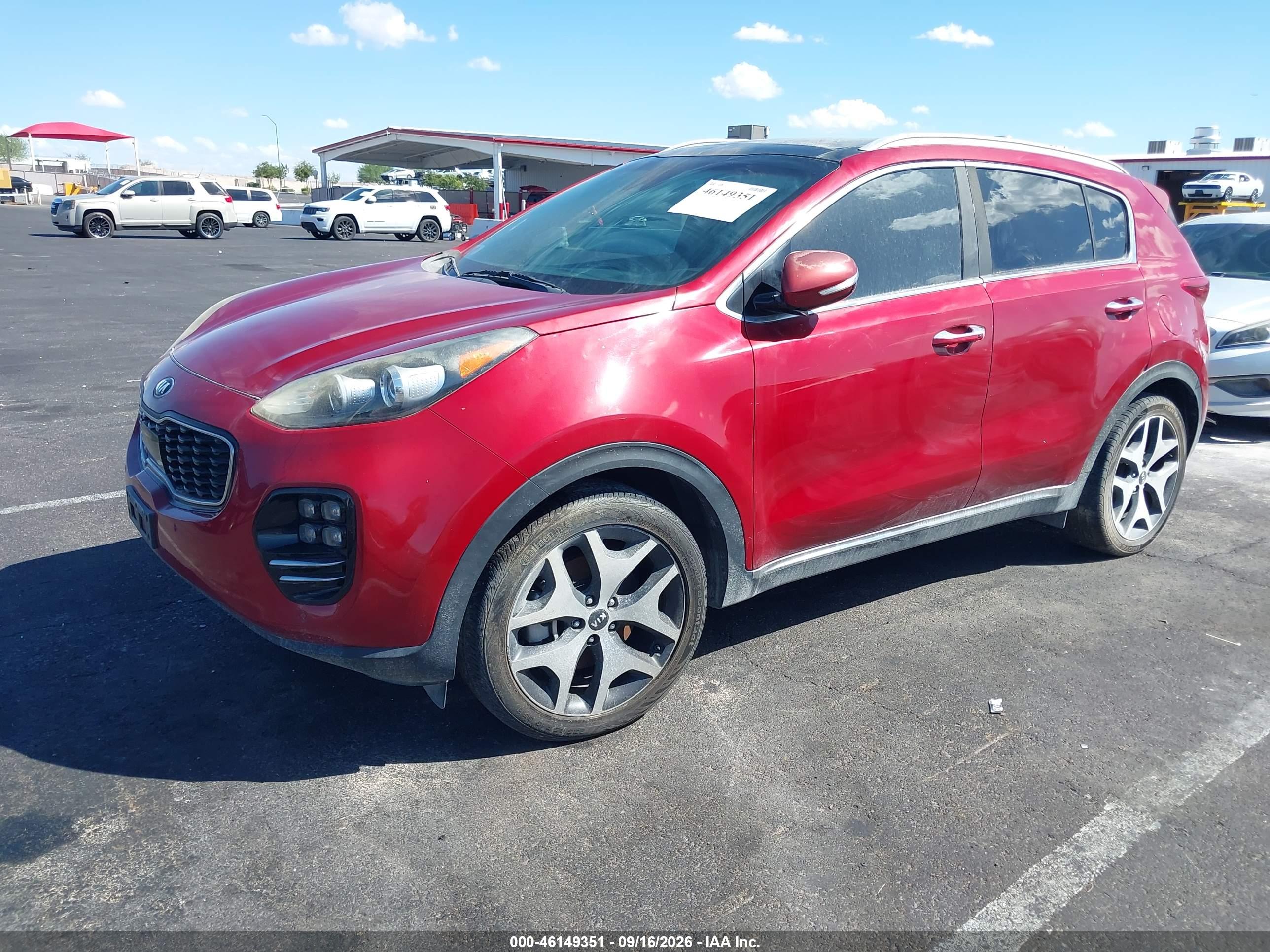2017 KIA SPORTAGE SX TURBO — I2