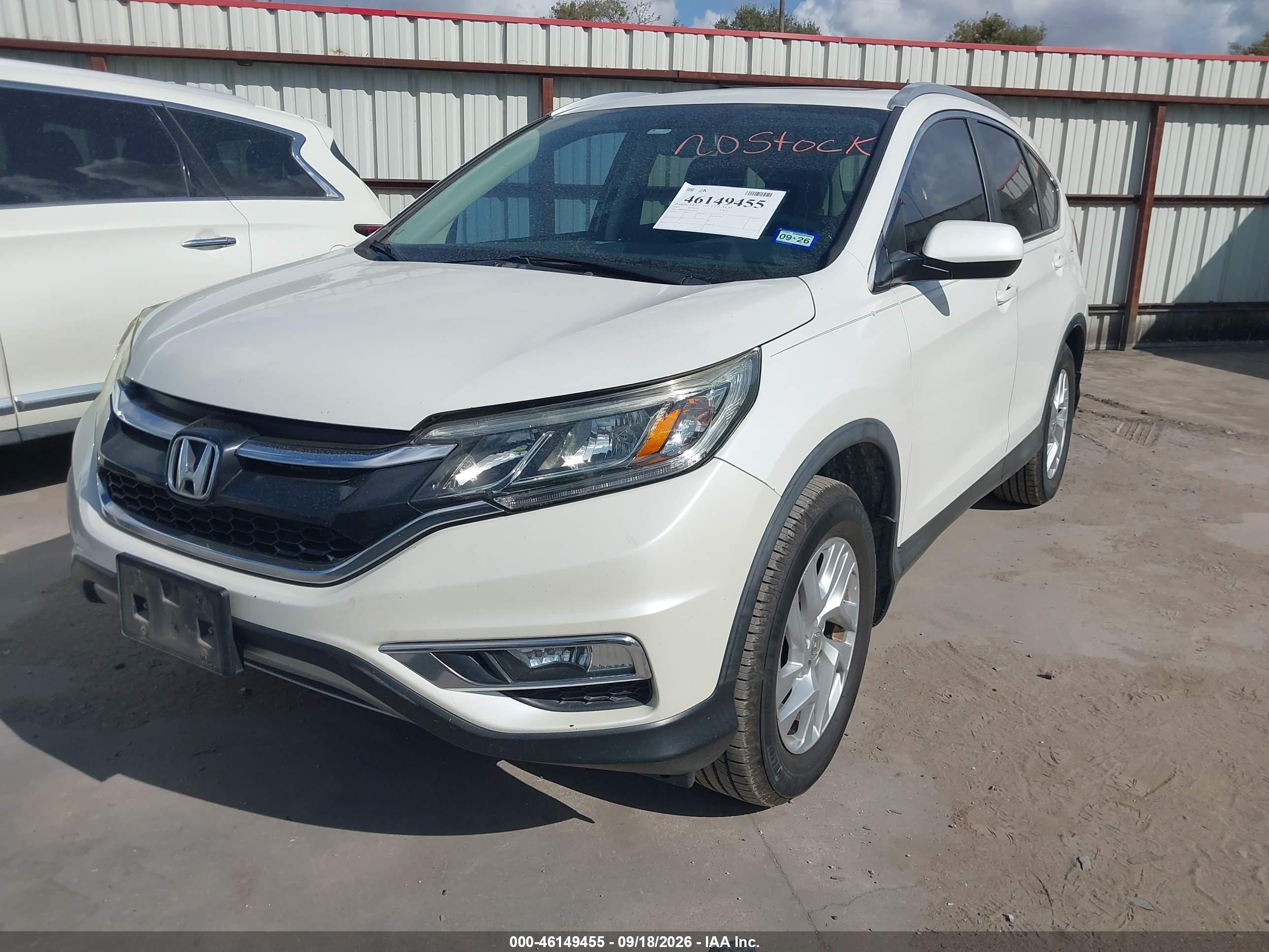2015 HONDA CR-V EX-L — I2