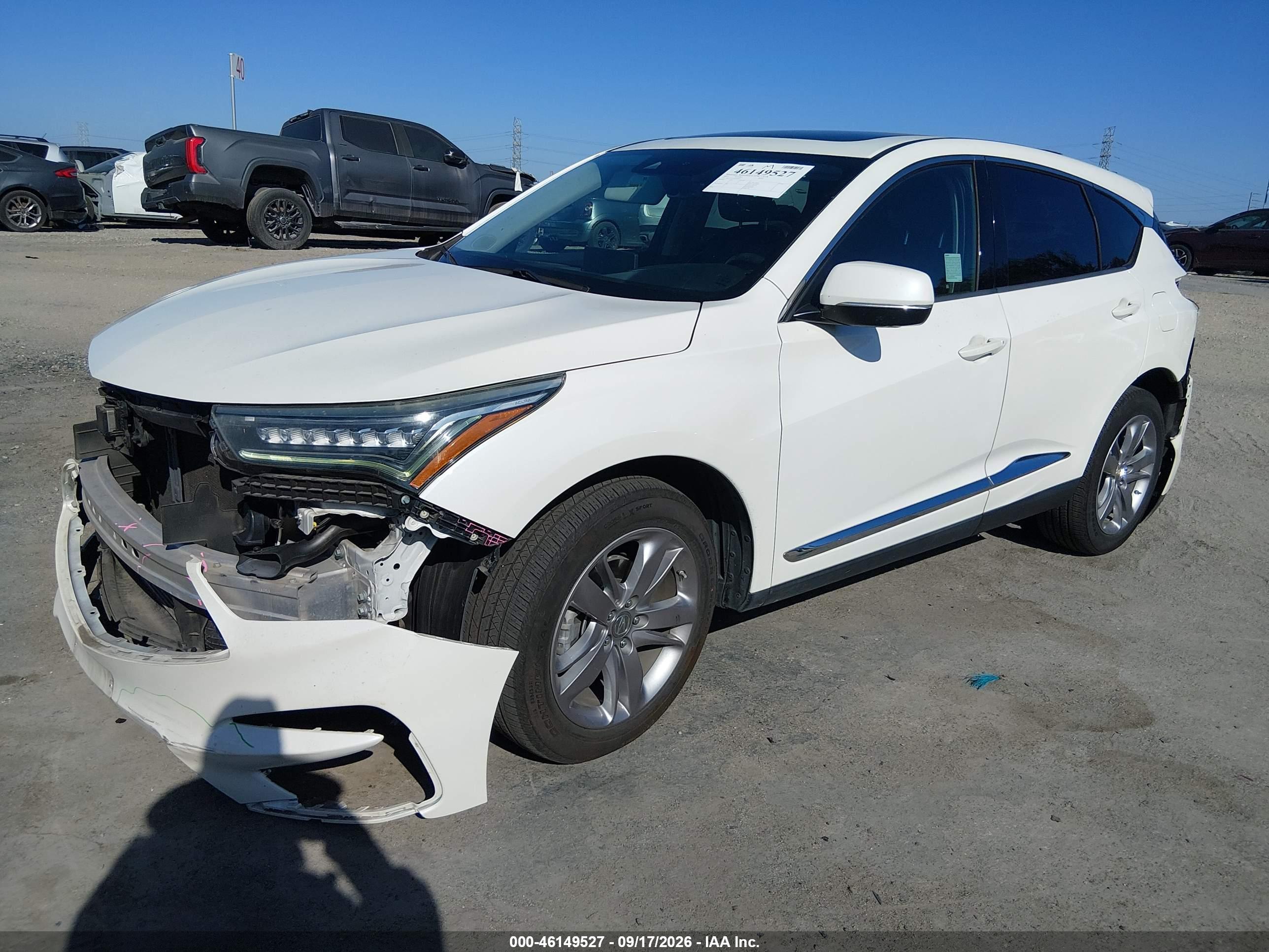 2019 ACURA RDX ADVANCE PACKAGE — I2