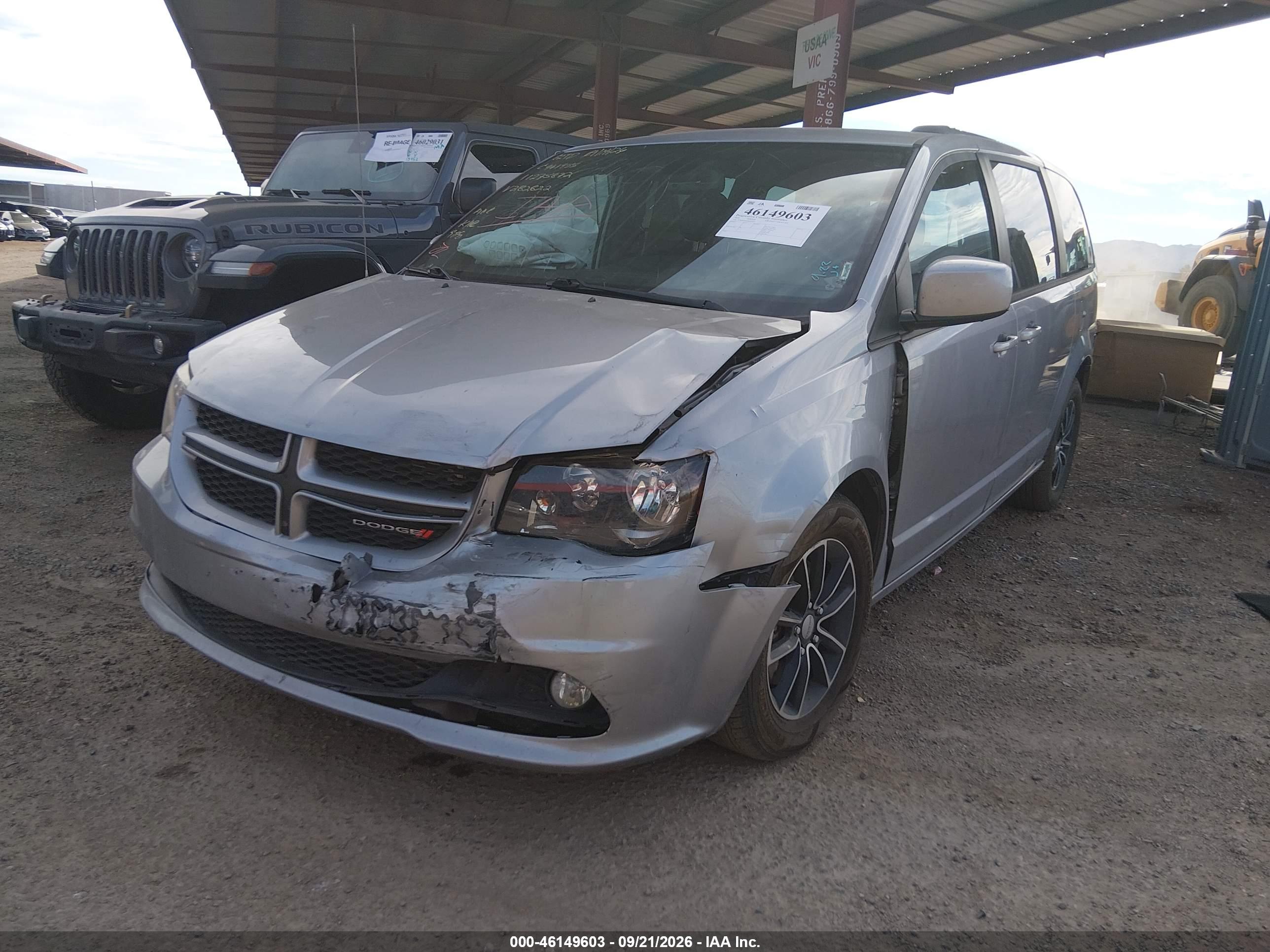 2018 DODGE GRAND CARAVAN GT — I2