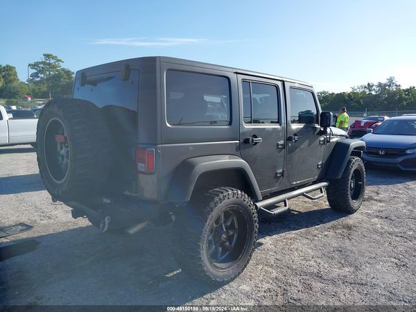 2017 JEEP WRANGLER UNLIMITED SPORT 4X4 — I4