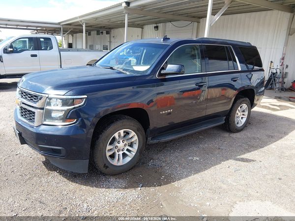 2018 CHEVROLET TAHOE — I2