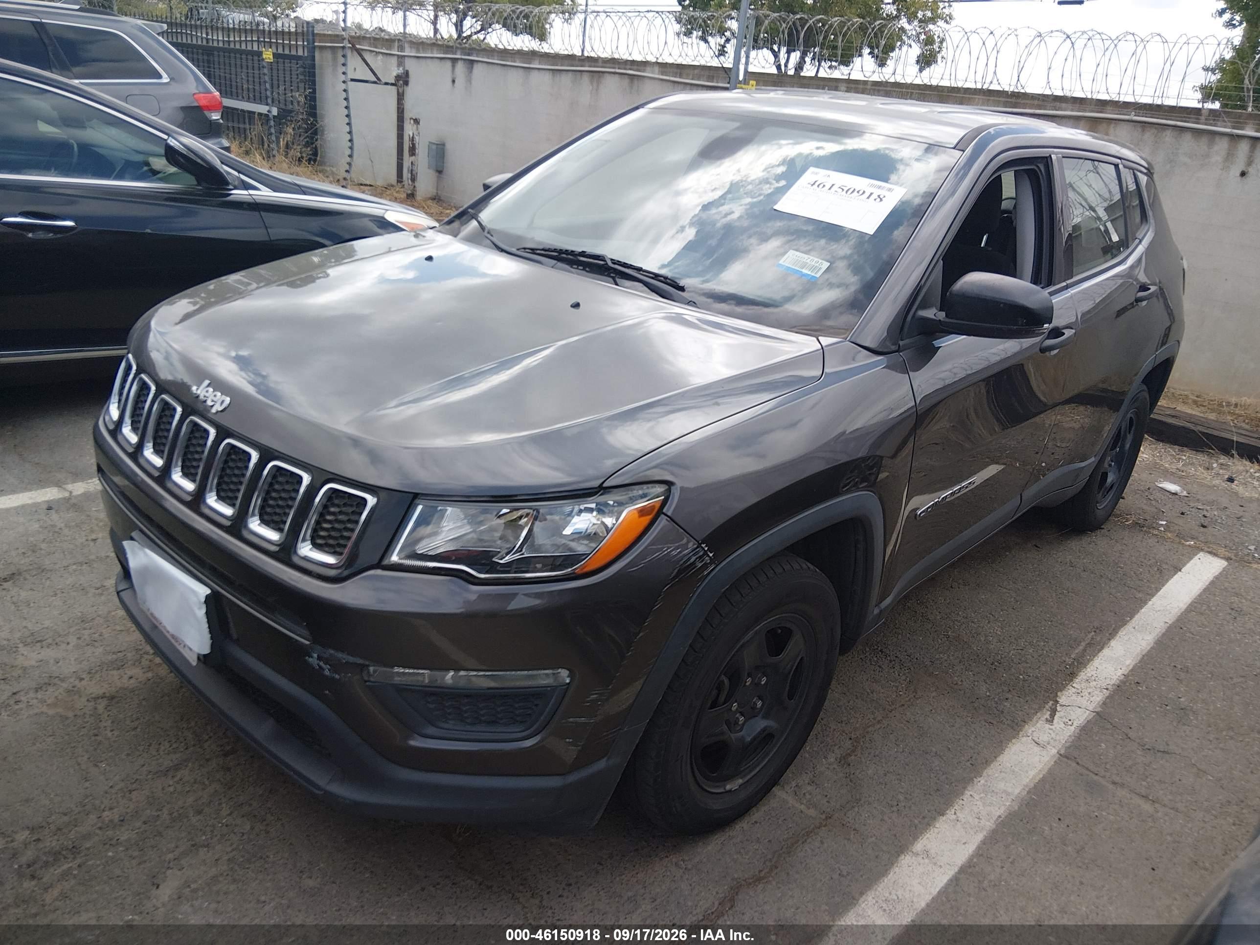 2020 JEEP COMPASS SPORT FWD — I2