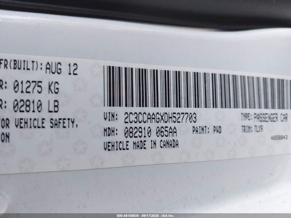 2013 CHRYSLER 300 MOTOWN — I9