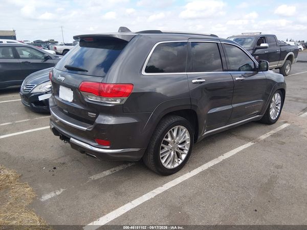 2017 JEEP GRAND CHEROKEE — I4