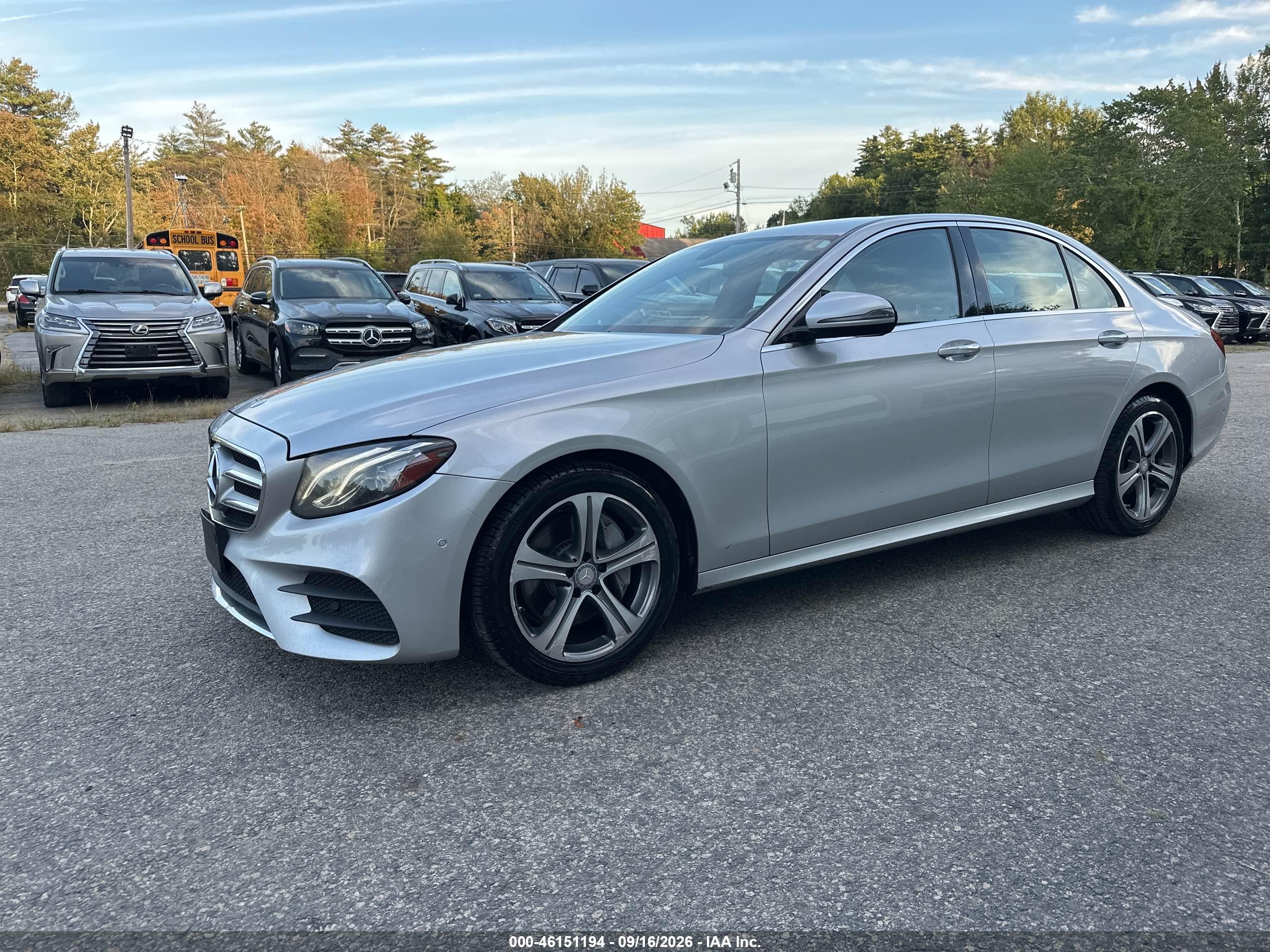 2017 MERCEDES-BENZ E 300 4MATIC — I2