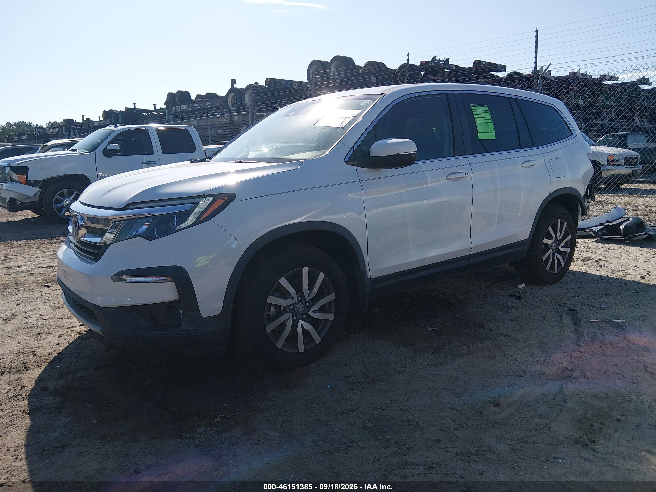 2022 HONDA PILOT 2WD EX-L — I2