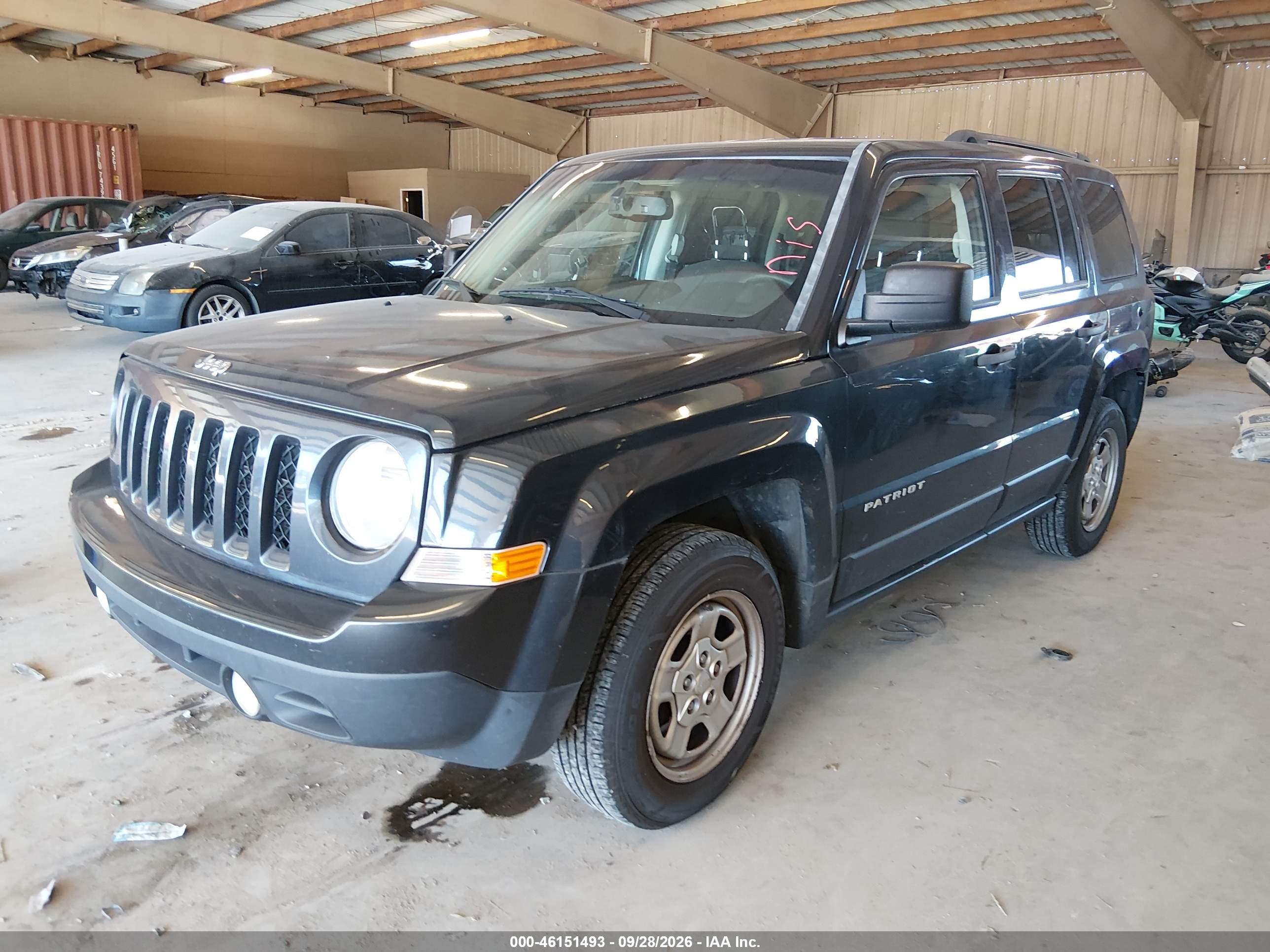 2016 JEEP PATRIOT SPORT — I2