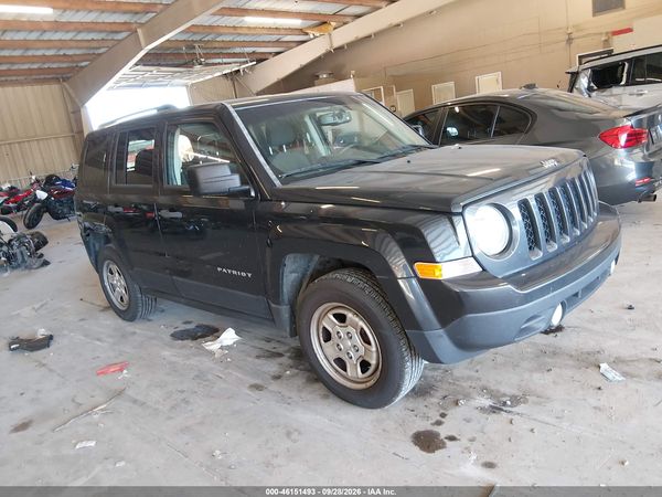 2016 JEEP PATRIOT SPORT — I1