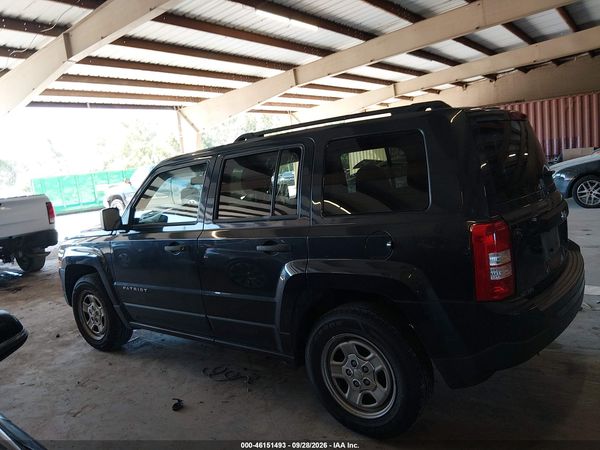 2016 JEEP PATRIOT SPORT — I117