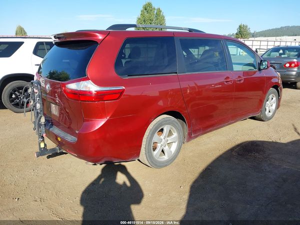 2015 TOYOTA SIENNA LE 8 PASSENGER — I4