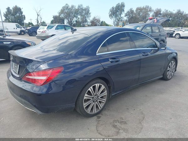 2018 MERCEDES-BENZ CLA 250 CLA250 — I4