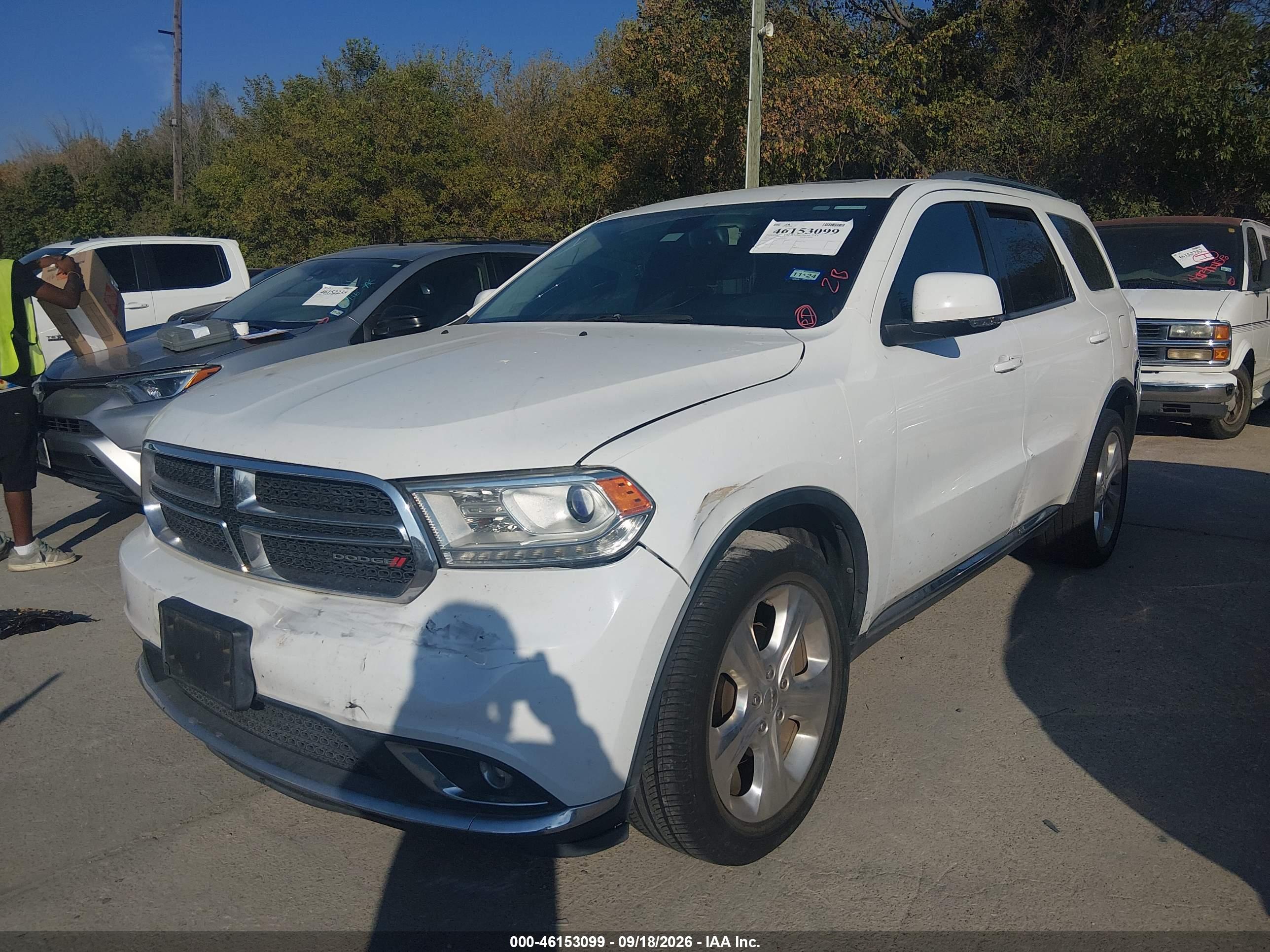 2015 DODGE DURANGO LIMITED — I2