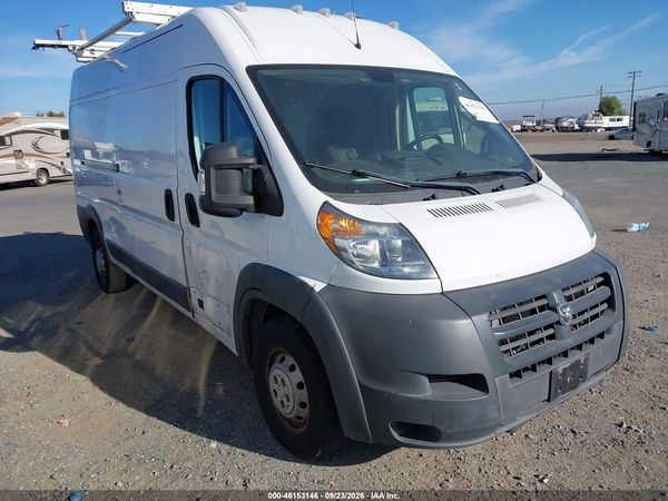 2018 RAM PROMASTER 2500 HIGH ROOF 159 WB — I1