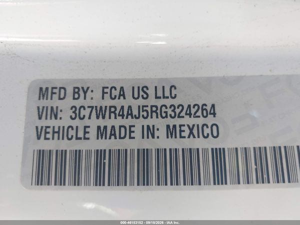 2024 RAM 2500 TRADESMAN  4X2 8' BOX — I9