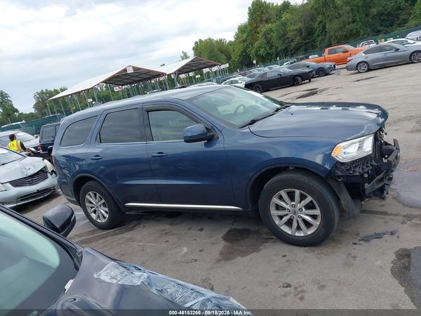 2019 DODGE DURANGO SXT AWD — I116
