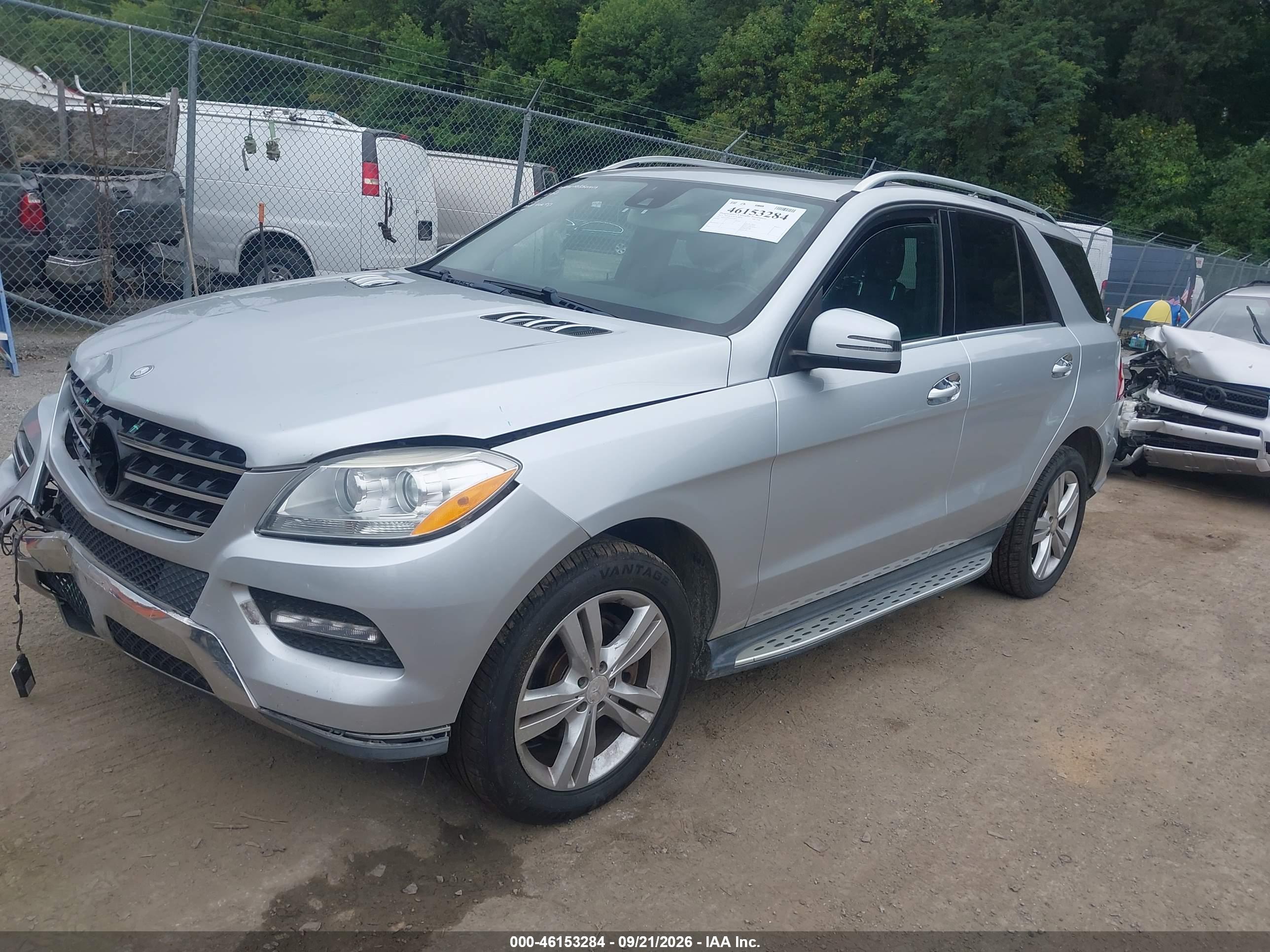 2013 MERCEDES-BENZ ML 350 4MATIC — I2