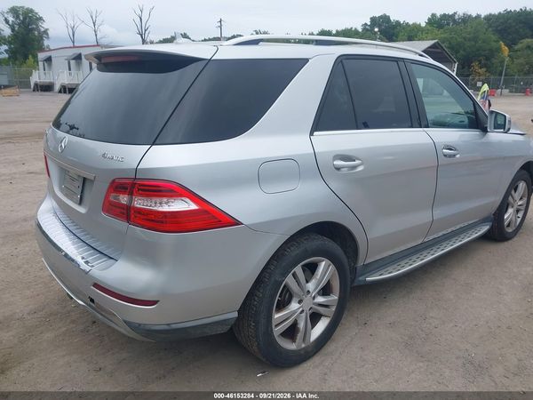 2013 MERCEDES-BENZ ML 350 4MATIC — I4