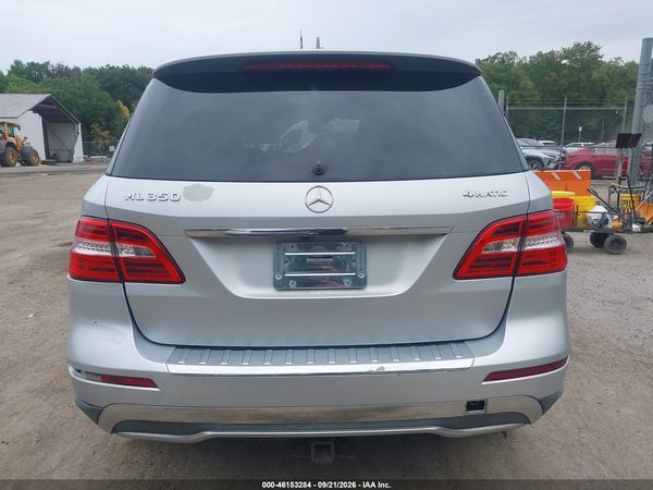 2013 MERCEDES-BENZ ML 350 4MATIC — I119