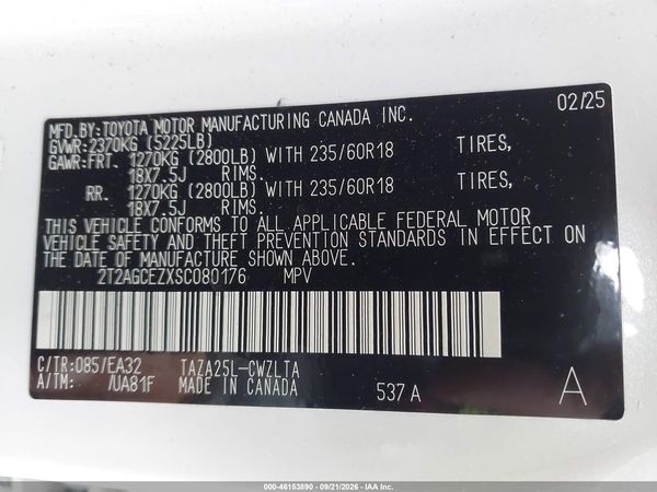 2025 LEXUS NX 350 350 Base — I9