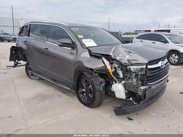 2016 TOYOTA HIGHLANDER XLE V6 — I1